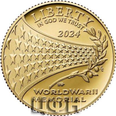 Greatest Generation 2024 Proof Five-Dollar Gold Coin .jpg