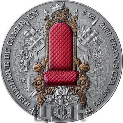 «ROMAN EMPIRE Legacy of the Greatest Empires 2 Oz Silver Coin 2000 Francs Cameroon 2023 Antique Finish».jpg