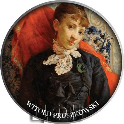PORTRAIT OF STEFANIA FEDOROWICZOWA by Witold Pruszkowski Pride of Polish Painting Silver Coin 500 Francs Cameroon 2023 Proof.jpg