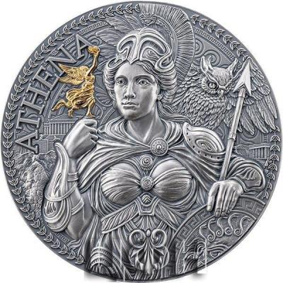 2000 Francs CFA Cameroon 2024 - Athena The Great Greek Mythology.jpg