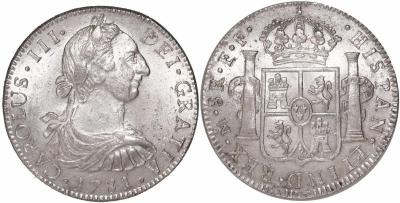 1781 г. Мехико с надчеканом Банка Англии 2.jpg