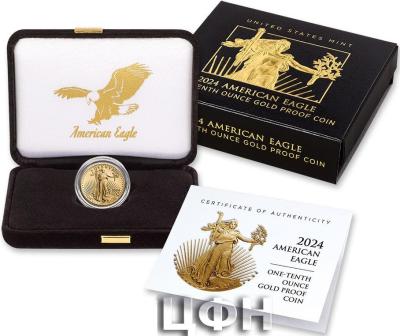American Eagle 2024 One-Tenth Ounce Gold Proof Coin.jpg