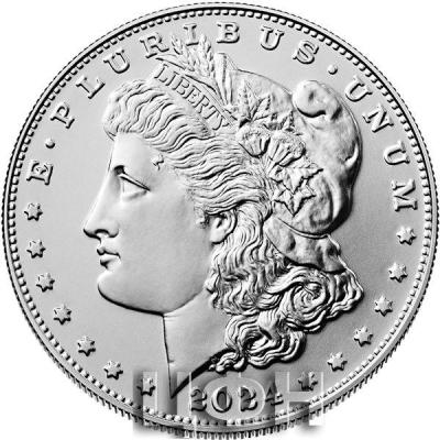 Morgan Silver Dollar 2024 Uncirculated Coin.jpg
