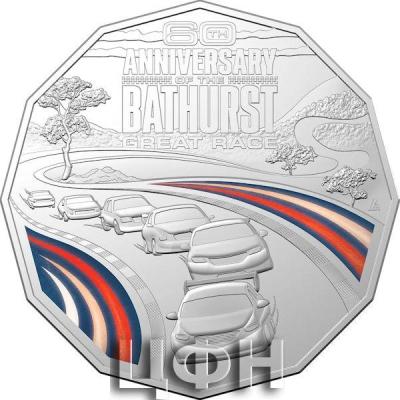 2023 Bathurst 60th Anniversary Coloured 50c Carded Coin.jpg