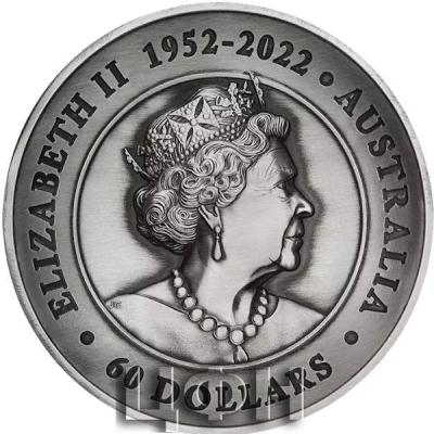 2023 Koi Fish 2kg Silver Antiqued High Relief Perth Mint.jpg