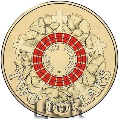 Two Dollars 2023 Lest We Forget (Red).jpg