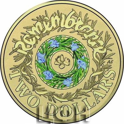 Two Dollars 2023 Remembrance Day (Blue and Green).jpg