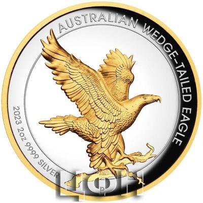 2 Dollars 2023 AUSTRALIA AUSTRALIAN WEDGE-TAILED EAGLE..jpg
