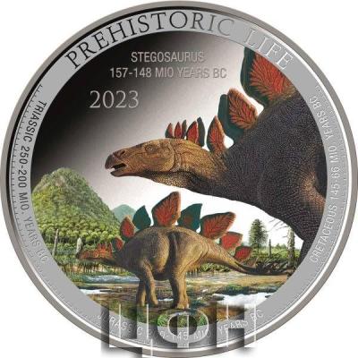 20 Francs color (Congo) 2023 STEGOSAURUS.jpg