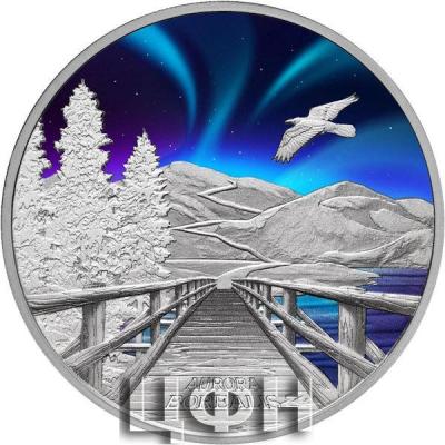 Silver Ounce 2023 Aurora Borealis, Coin from Tuvalu.jpg