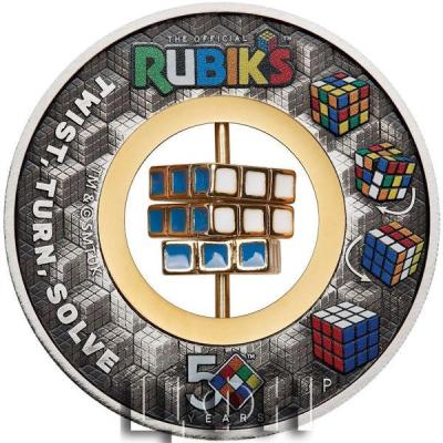 Silver Two Ounces 2024 Rubik's Cube, Coin from Tuvalu.jpg
