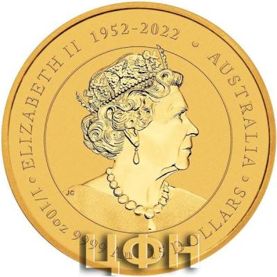 ELIZABETH II 1952 - 2022 · AUSTRALIA · 9999 Au 15 DOLLARS.jpg
