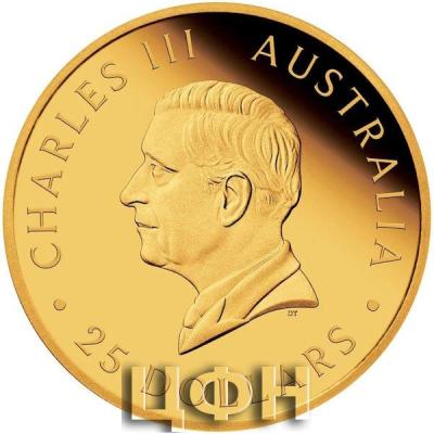 2024 Gold CHARLES III AUSTRALIA · 25 DOLLARS.jpg