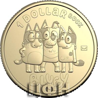 One Dollar 2024 Bluey - Uncle Stripes, Aunt Trixie and Nana privy mark.jpg