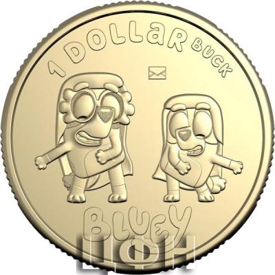 One Dollar 2024 Bluey - The Grannies Australia Post privy mark.jpg