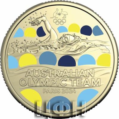 1 DOLLAR 2024 Australia Uncirculated AUSTRALIAN OLYMPIC TEAM.jpg