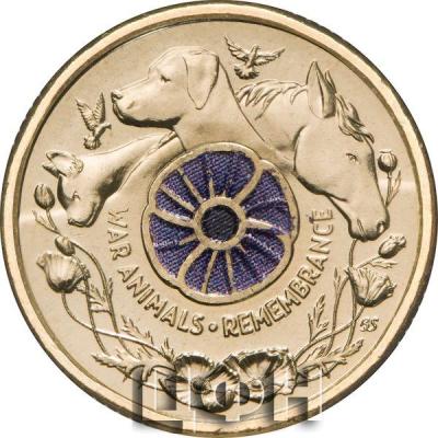 2 Dollars - Charles III 1st Portrait - Remembrance Day - War Animals.jpg