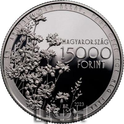2023. 250th Anniversary of the birth of Mihály Csokonai Vitéz silver collector coin (Proof).jpg