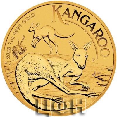 CHARLES III · AUSTRALIA 2025 · 100 DOLLARS 9999 GOLD KANGAROO.jpg
