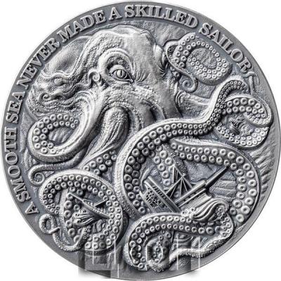 5 седи Гана 2024 Ghana Kraken Life Quotes 1oz 999 Silver Antique Finish (2).jpg