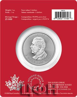 2025 CANADA 5 DOLLARS Year of the Snake Privy Mark .jpg