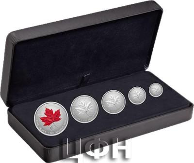2025 Canada Pure Silver Fractional Set - 60ᵗʰ anniversary of the National Flag of Canada.jpg