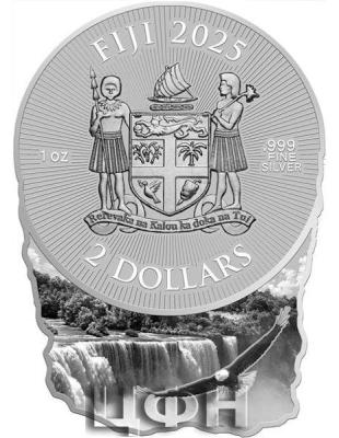 NIAGARA FALLS Wonders of Nature 1 Oz Monnaie Argent 2$ Fiji 2025 (2).jpg