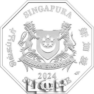 2024 Singapore Lunar Dragon 1 troy oz 999 Fine Silver Proof Coin(2).jpg