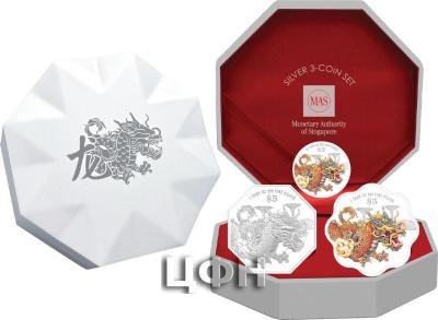 2024 Singapore Lunar Dragon Silver 3-Coin Se.jpg