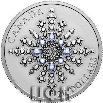 20 Dollars - Charles III The Sapphire Jubilee Snowflake Brooch (2).jpg