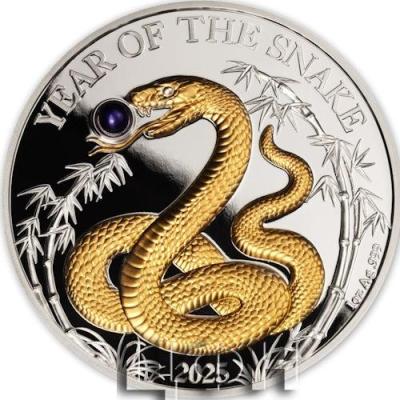 2025 SNAKE Lunar Year Freshwater Pearl 1 oz. Silver Coin Vanuatu (2).jpg