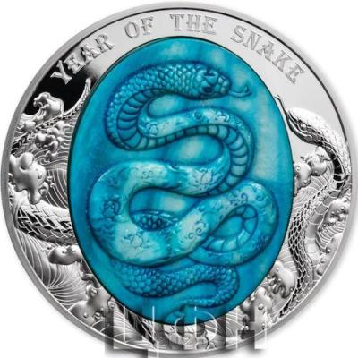 2025 YEAR OF THE SNAKE Mother of Pearl 5 oz Silver Coin Solomon Islands .jpg