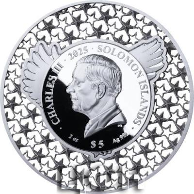 2025 AMERICAN EAGLE Filigree 2 Oz Silver Coin 5$ Solomon Island .jpg