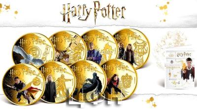 HARRY POTTER 12 Coins Collection Half Dollar Samoa 2025 .jpg