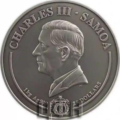 2024 Samoa 1 Kilogram Terracotta Army Multi-Layer Antique Finish Silver Coin .jpg