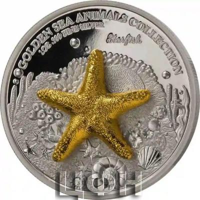 2024 Samoa 3 X 1 Ounce Golden Sea Animals 3D Shaped Silver Proof Coin Collection (2).jpg
