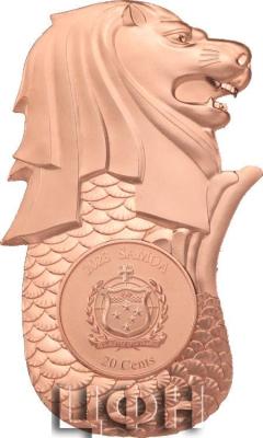 Samoa 2023 0,2 Dollar Merlion  Singapur.jpg