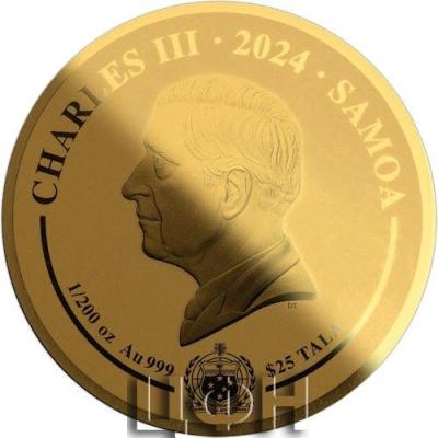 2024 Samoa Harry Potter Fine Gold 0,005 oz Coin $25 Tala.jpg