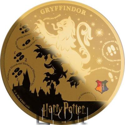 2024 Samoa Harry Potter Fine Gold 0,005 oz Coin $25 Tala GRYFFINDOR.jpg
