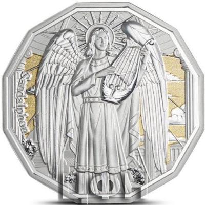 2 доллара 2024 года Самоа «Архангел Сандальфон — Рыбы».jpg