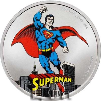 2023 Samoa 1 oz Silver DC Comics Superman Colorized.jpg