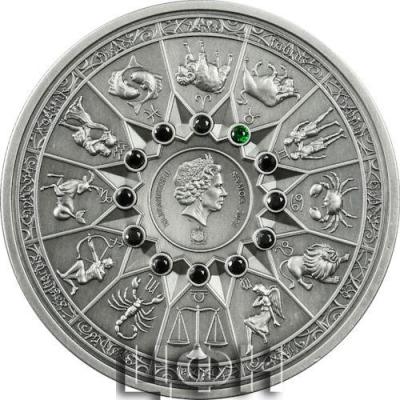 2021 Samoa 5 Dollar Die zwölf Olympiers im Tierkreis - Aphrodite VS Stier Stgl .jpg
