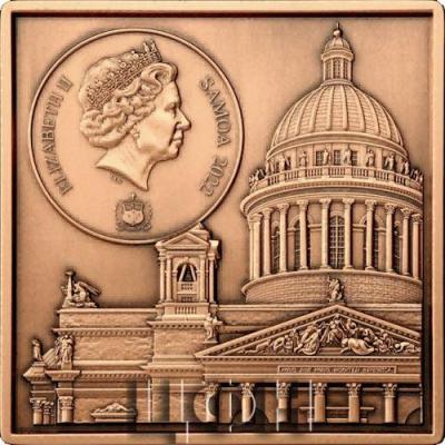 2022 Samoa 0,5 Dollar Kuppel der Isaakskathedrale in St. Petersburg - Antik Finish Stgl.jpg