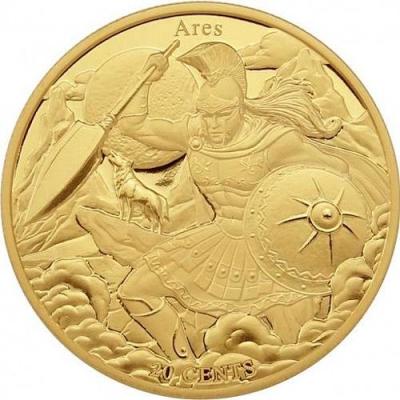 Samoa 2022 0,2 Dollar Die zwölf Olympiers im Tierkreis - Mars vs Skorpion Stgl.jpg
