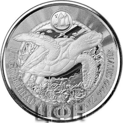 1 Dollar 2023 Cayman Islands Loggerhead Turtle 1 oz Silver Coin.jpg