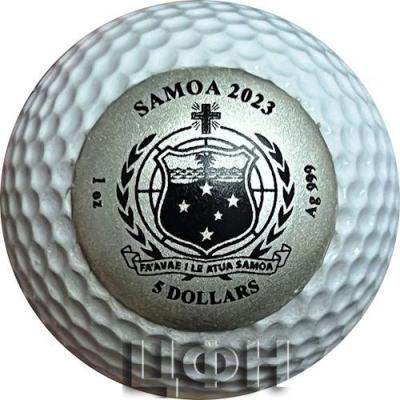 2023 Samoa 5 Dollars Golf Ball.jpg