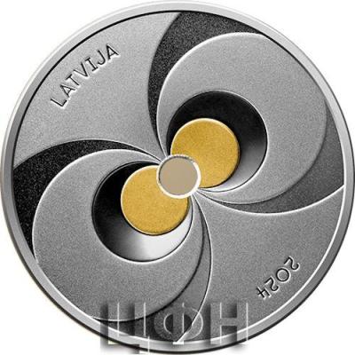 2024 Latvijas Bankas kolekcijas monēta - Enerģijas monēta 18 g, 999 .jpg