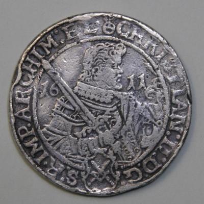 Германия Саксония 1611 1 талер  Кристиан II, Иоган Георг, Августус_2.JPG