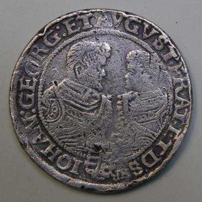 Германия Саксония 1611 1 талер  Кристиан II, Иоган Георг, Августус_3.JPG