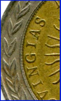 Аргентина 1 песо 1995 ошибка PROVINGIAS+.jpg